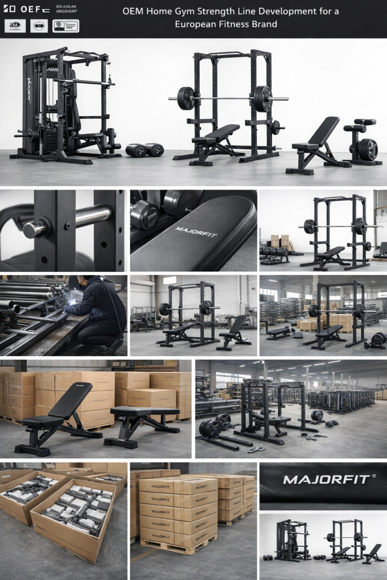 Custom Strength Equipment OEM Project for a European Brand Owner