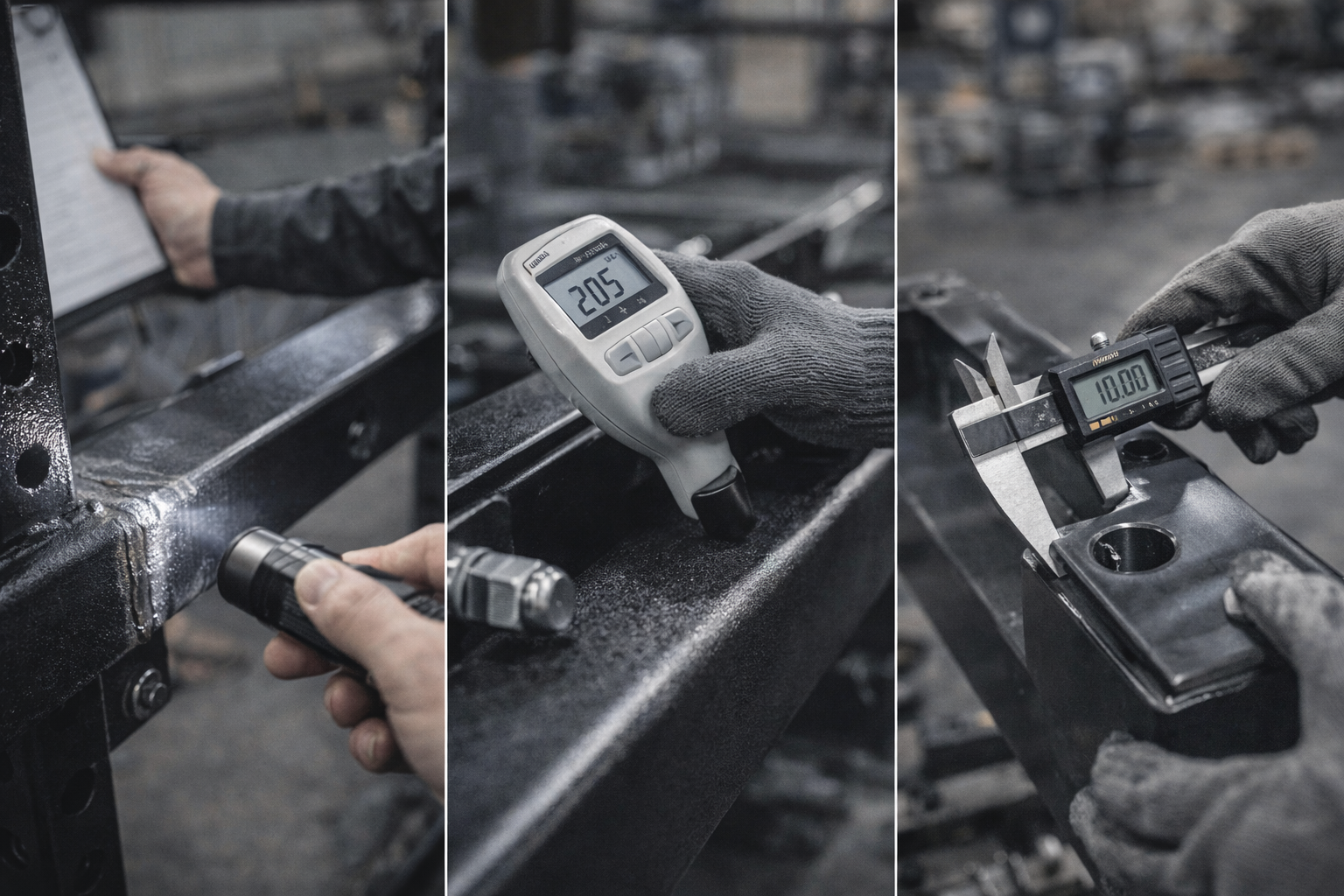 In-process inspection evidence